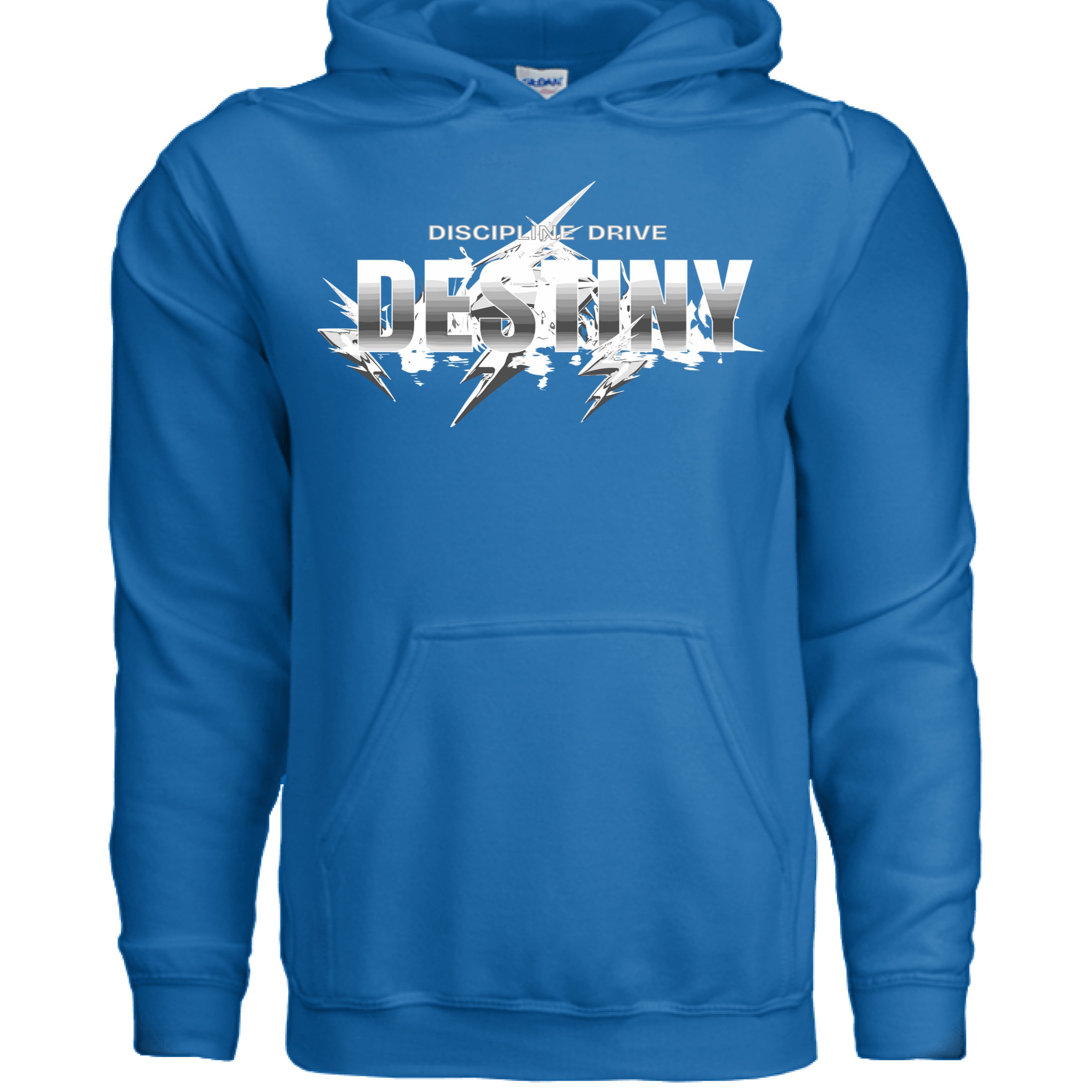 Discipline Drive Destiny graphic hoodie