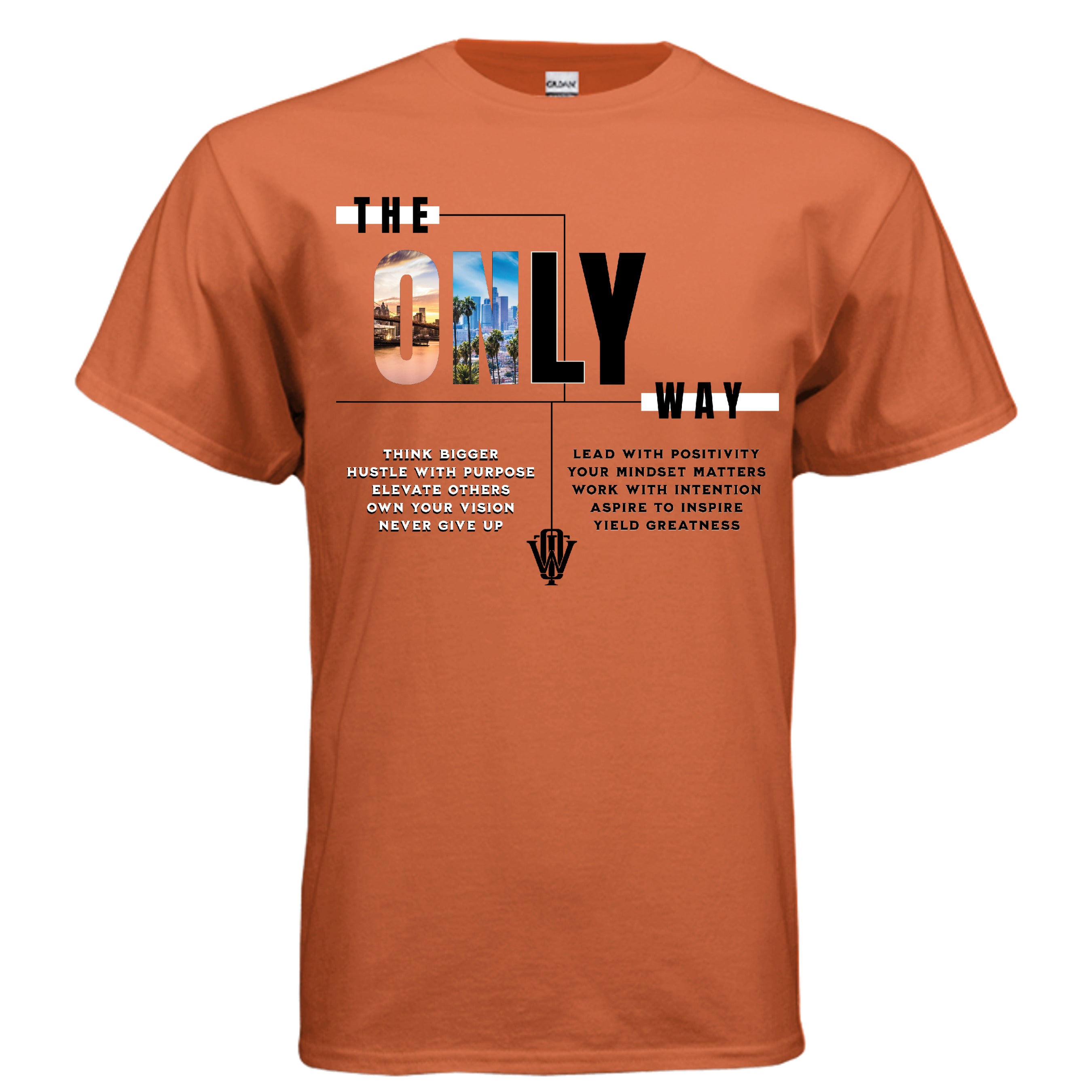 Build Greatness Daily positive mindset apparel graphic Tee