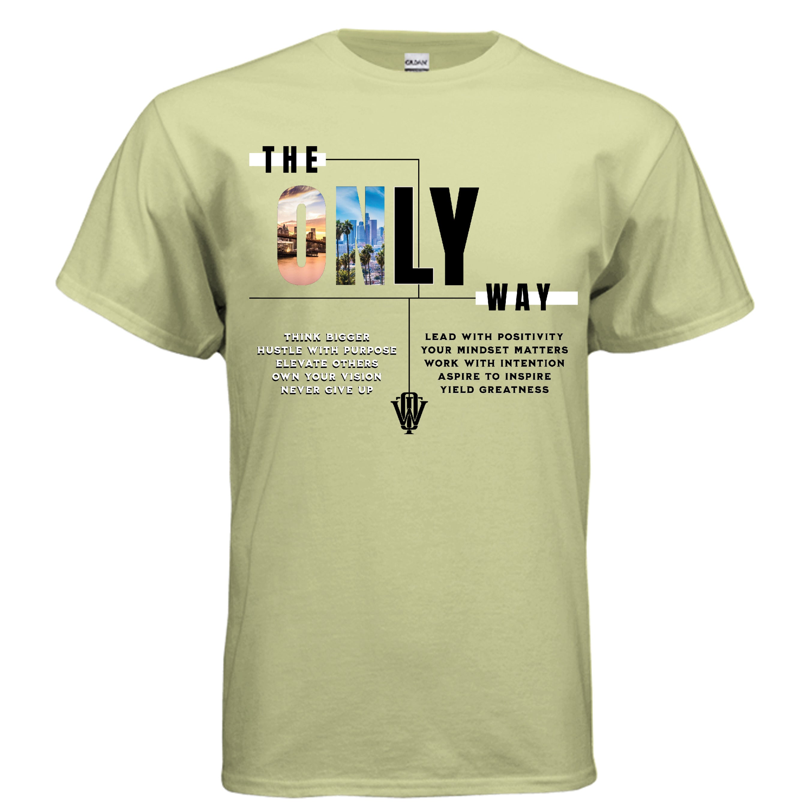 Build Greatness Daily positive mindset apparel graphic Tee