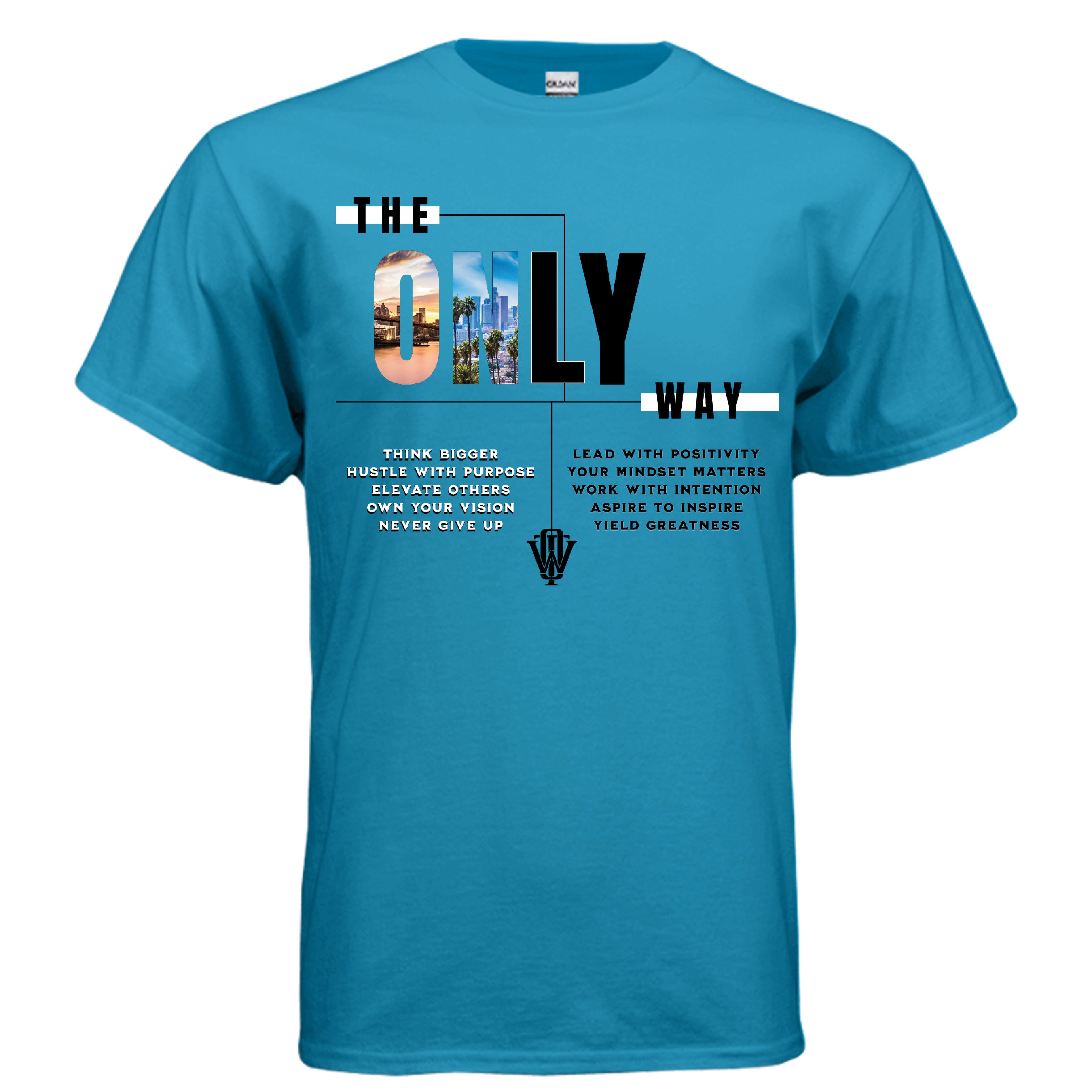 Build Greatness Daily positive mindset apparel graphic Tee