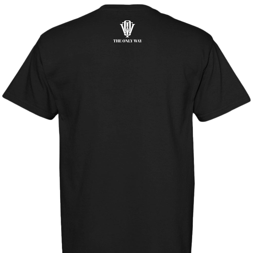 THE ONLY WAY premium Discipline Drive Destiny graphic tee
