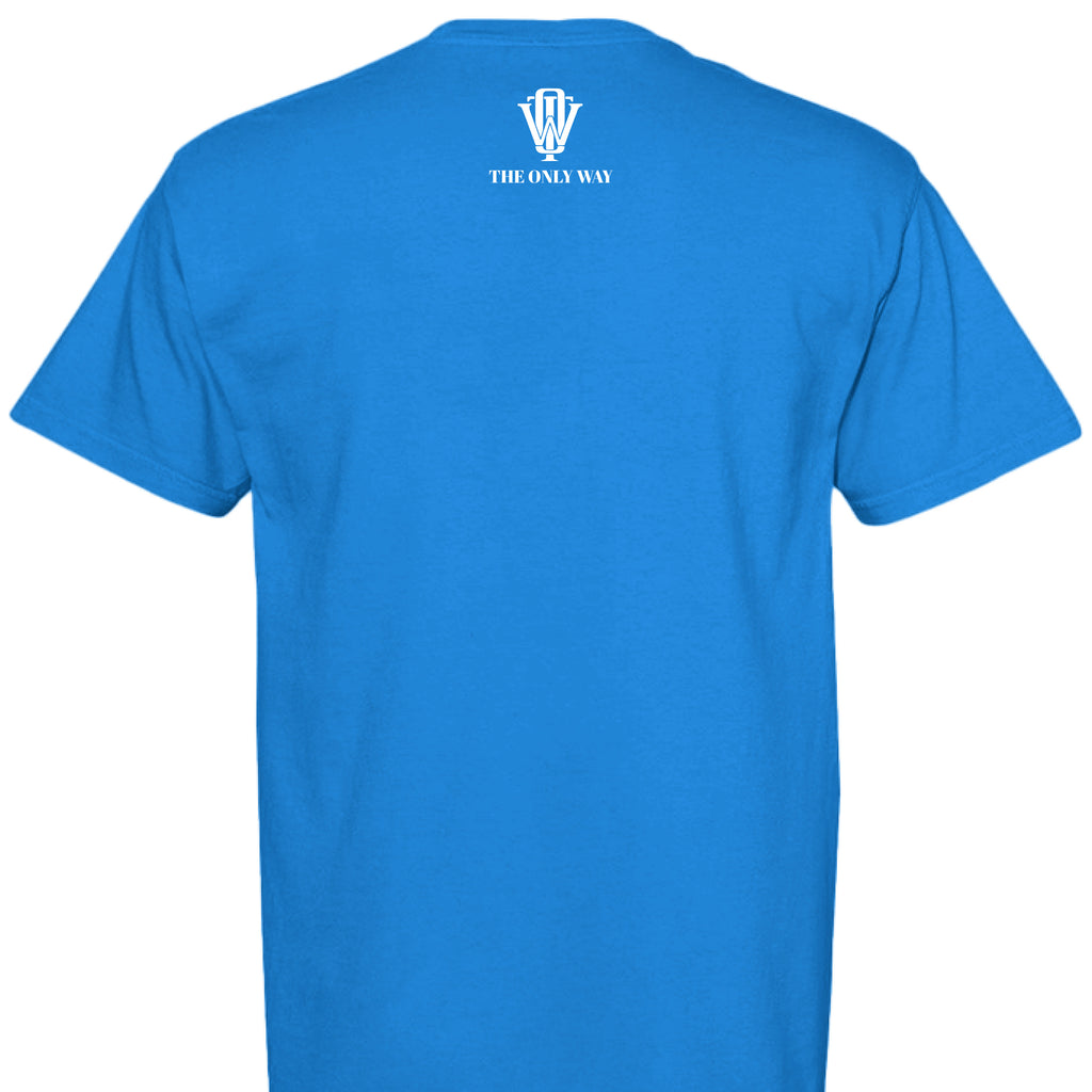 THE ONLY WAY premium Discipline Drive Destiny graphic tee