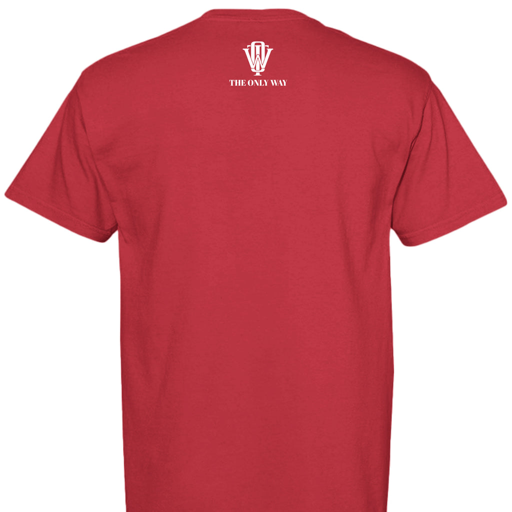THE ONLY WAY premium Discipline Drive Destiny graphic tee