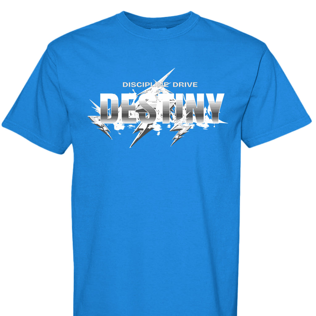THE ONLY WAY premium Discipline Drive Destiny graphic tee