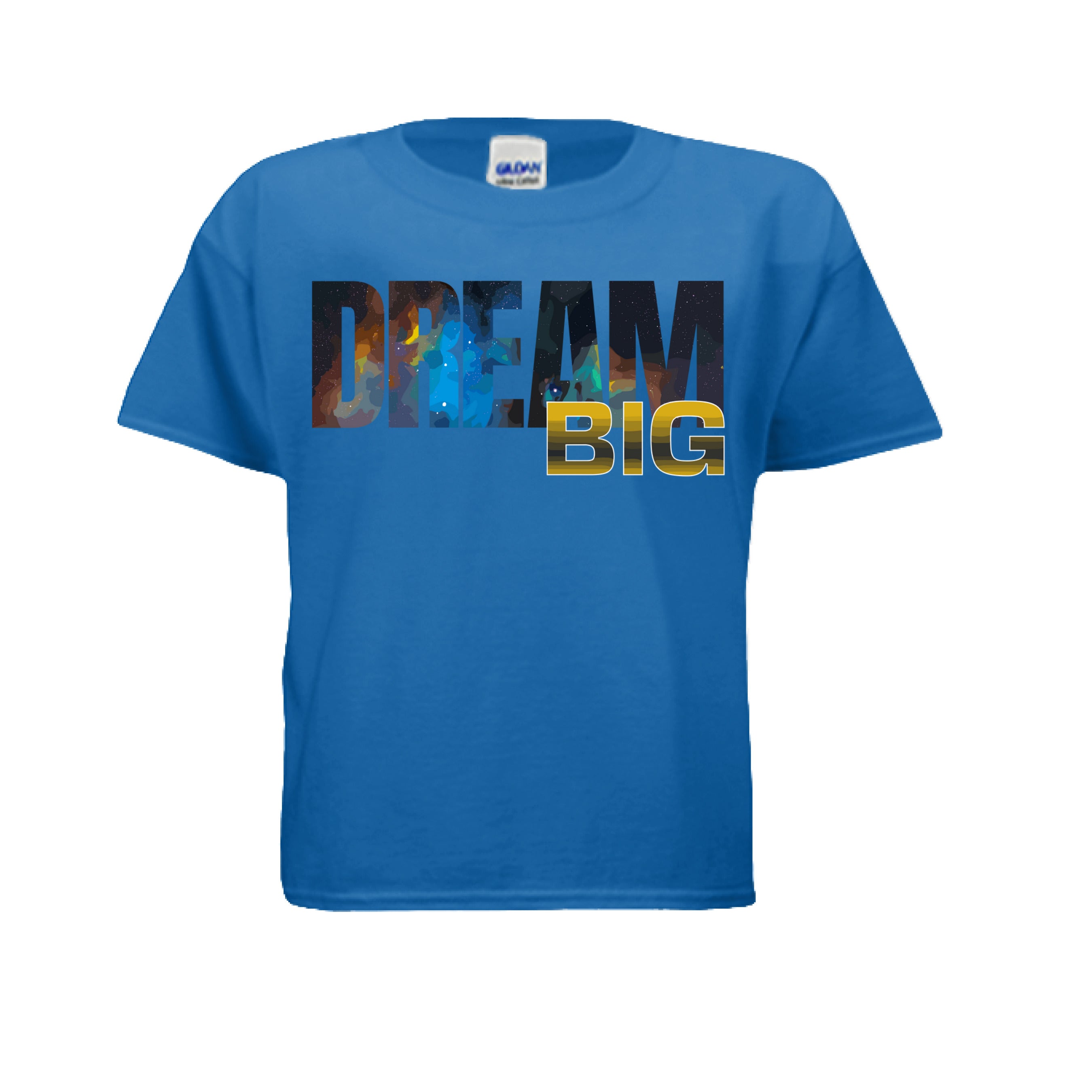 Dream Big No Plan B graphic t-shirt for confidence and growth